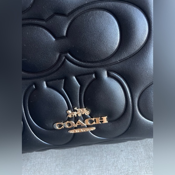 ‼️last 1‼️NWT！COACH Large Maggie Tote Bag In Signature Leather（COACH CY672） - Picture 8 of 13